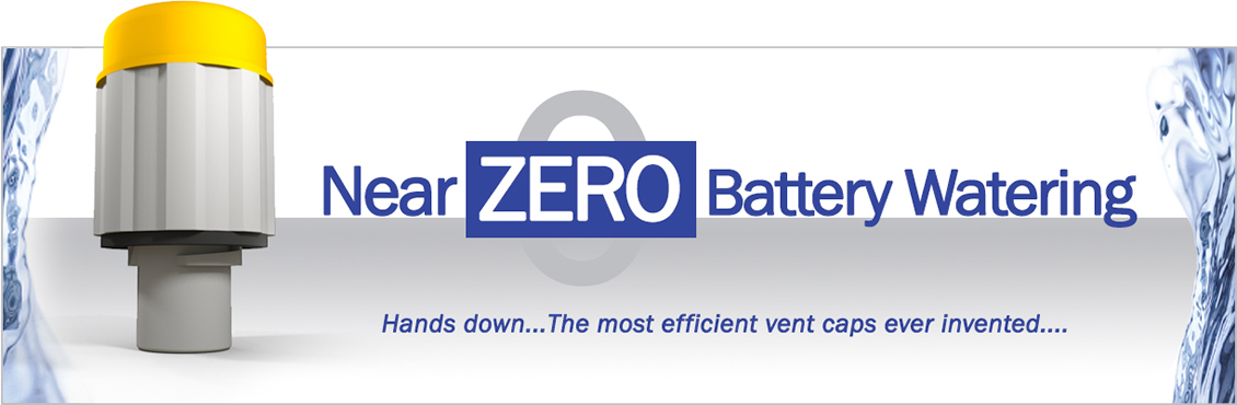 Battery Recombination Vent Caps from Flow Systems